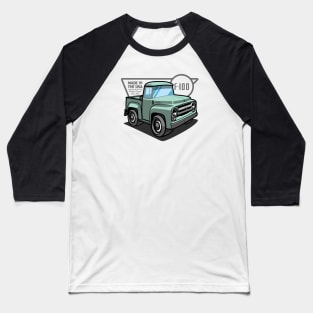 Meadow Mist Green F100 - 1956 Baseball T-Shirt